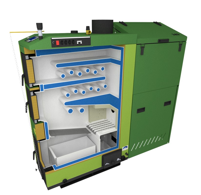 Твердотопливный котел SAS AGRO-ECO 23